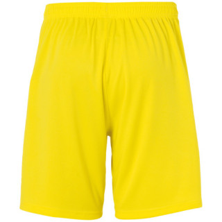 UHLSPORT CENTER BASIC SHORT WITHOUT SLIP JAUNE CITRON/NOIR