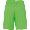 UHLSPORT CENTER BASIC SHORT WITHOUT SLIP VERT FLUO/NOIR