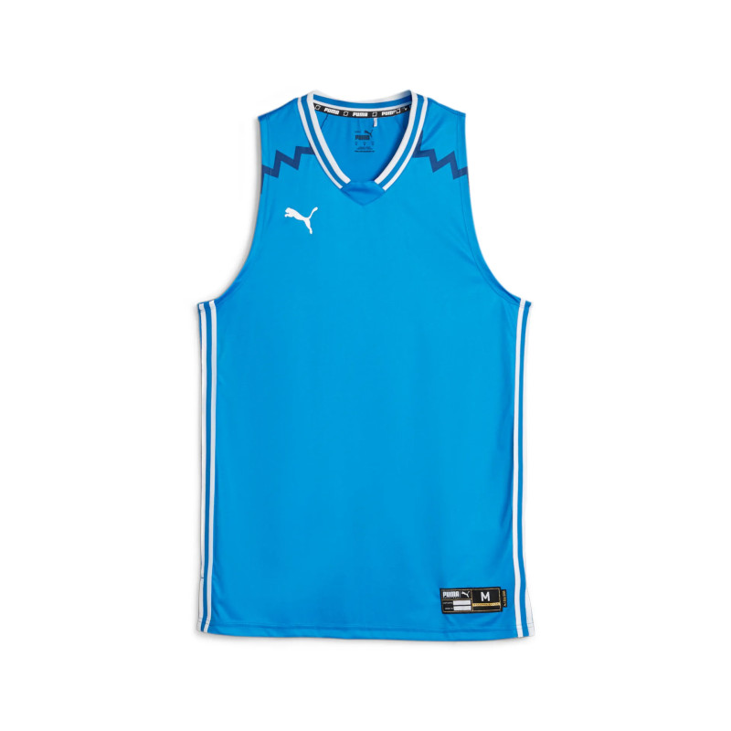 PUMA HOOPS GAME JERSEY BLEU