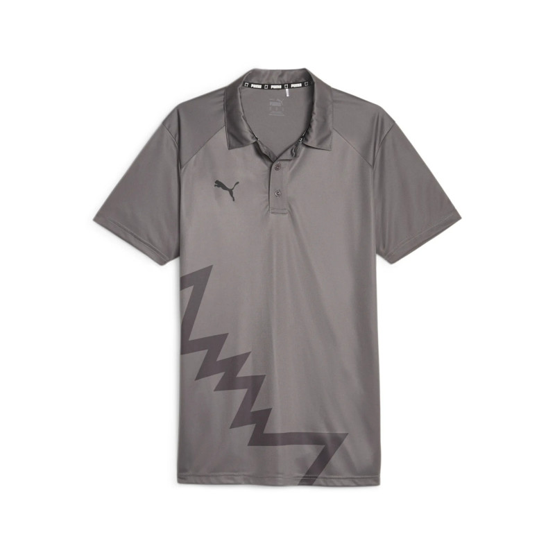 PUMA HOOPS TEAM POLO GRIS