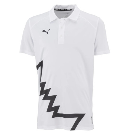 PUMA HOOPS TEAM POLO BLANC