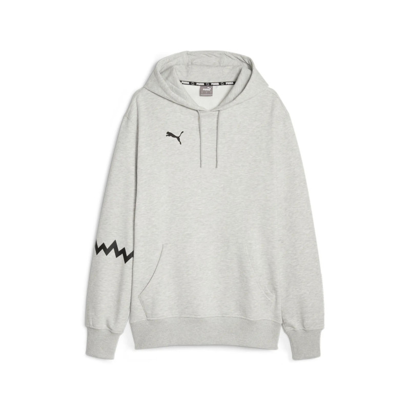 PUMA HOOPS TEAM HOODIE BLANC