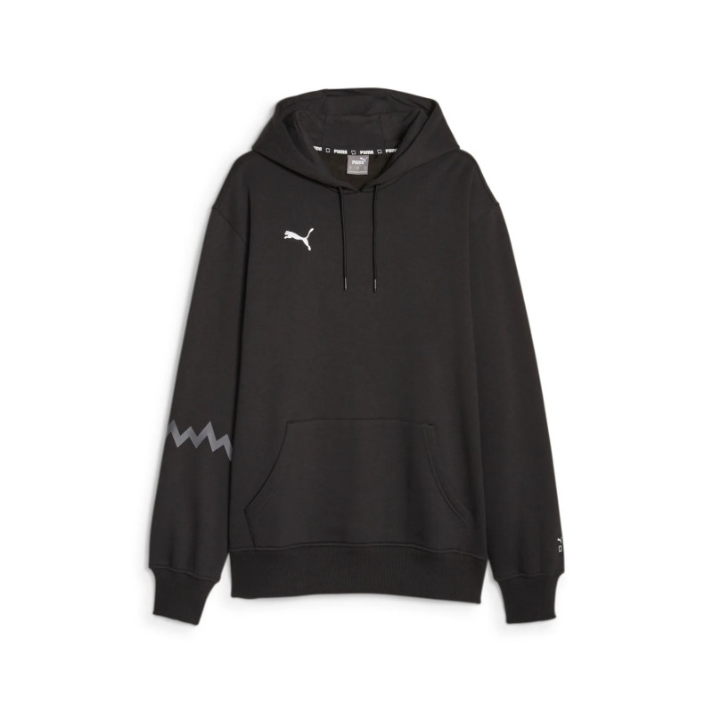 PUMA HOOPS TEAM HOODIE NOIR