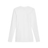 PUMA HOOPS TEAM LS BASELAYER BLANC
