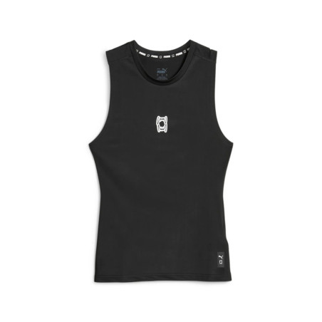 PUMA HOOPS TEAM SS TOP BASELAYER NOIR