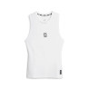 PUMA HOOPS TEAM SS TOP BASELAYER BLANC